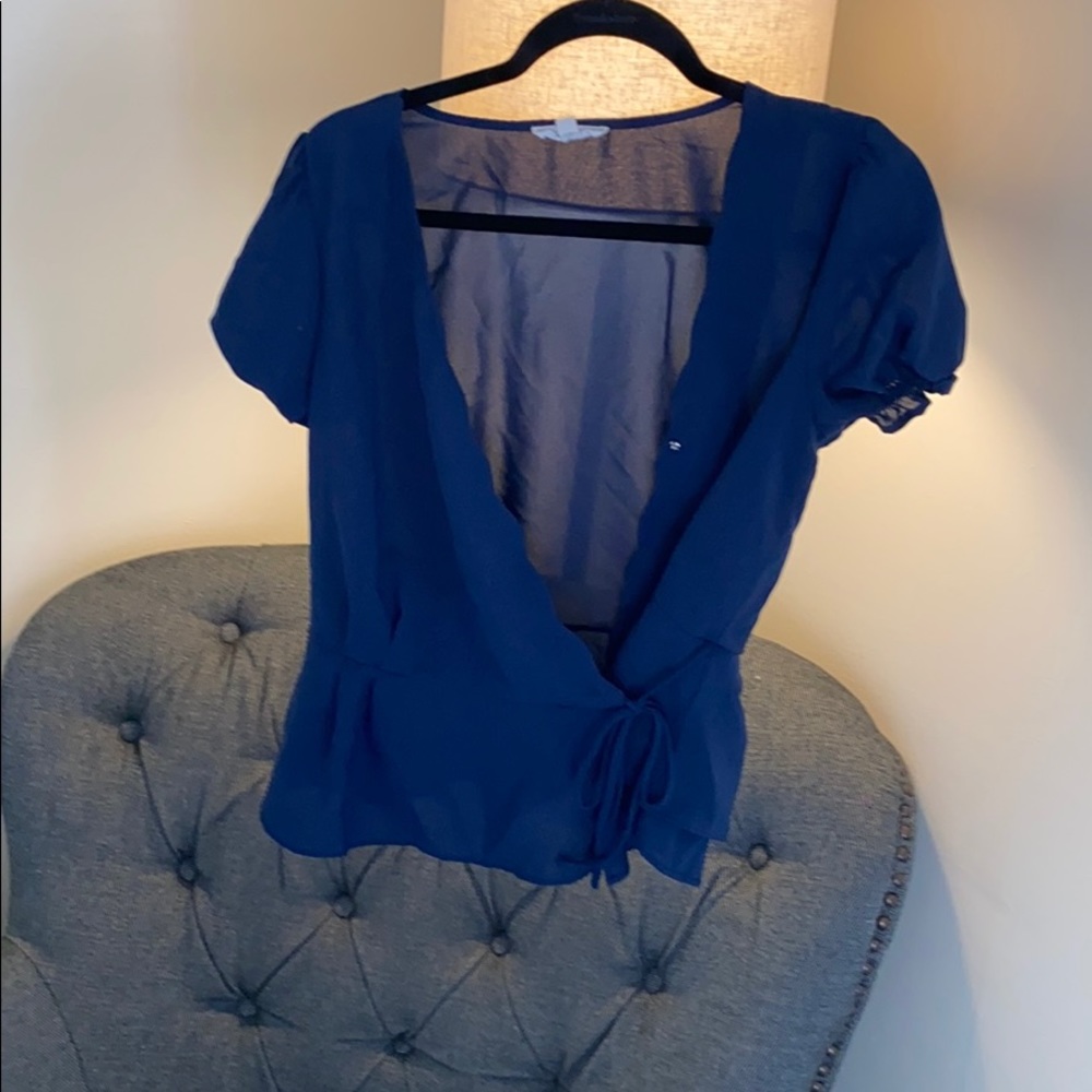 Blue blouse